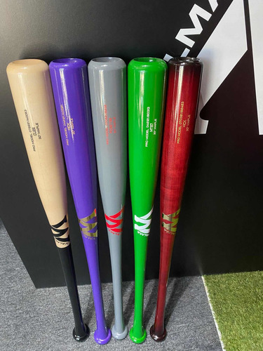 Bate De Baseball Mvalma 30 Pro Model Madera Maple