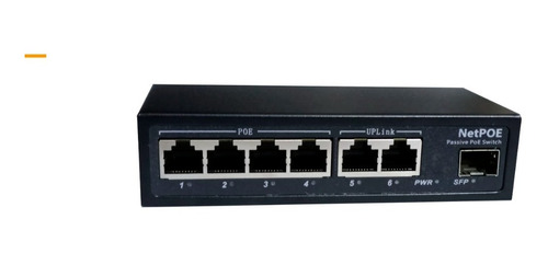 Switch Poe Gigabit 4 Puertos Ubiquiti-mikrotik Sin Fuente