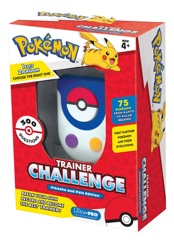 Toy Pokémon Trainer Challenge Edition ¡lo Adivinaré!