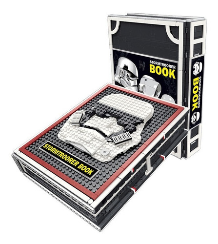 Star Wars Storm Trooper Libro Bloques Construcción Armatodo