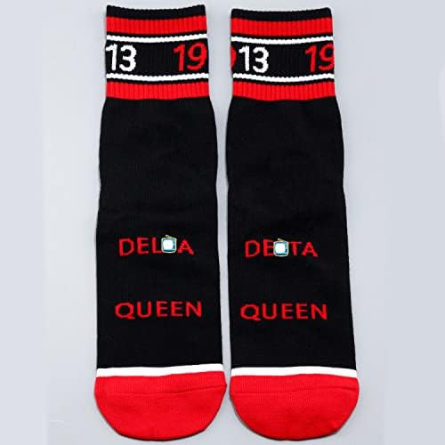 Levlo Sisters Theta Sorority Calcetines Queen 1913 Sorority