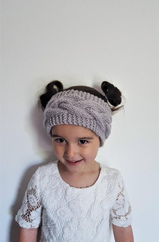 Gorro Vincha Tejida De Lana