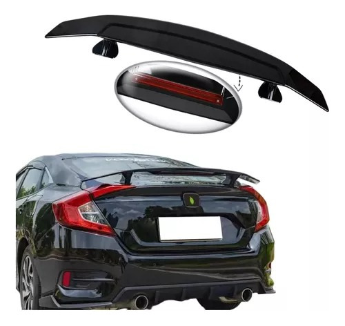 Alerón Gt Lip Spoiler De Maleta Universal Auto Tunning