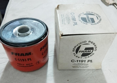 Filtro De Combustible Fram C1191 Pl