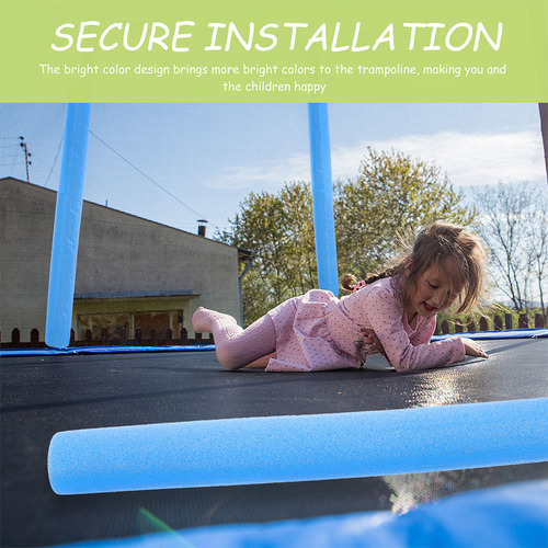8 Unidades De Protectores De Espuma Para Postes De Trampolín