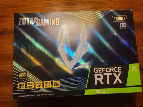 Zotac Gaming Geforce Rtx 3070 Ti Trinity Oc 8gb Gddr6x Graph