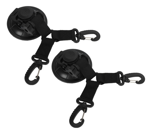 Anclaje Con Ventosa De Doble Cabezal, 2 Unidades, Resistente