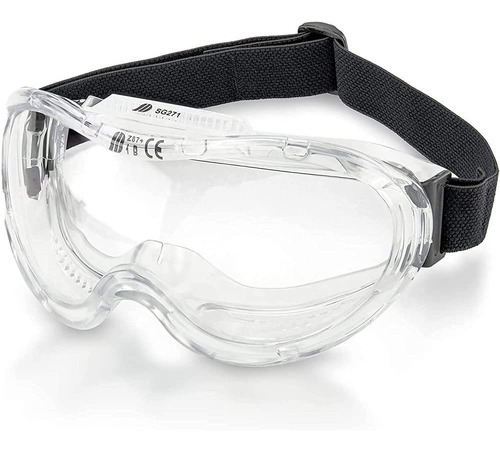 Lentes Protectores De Seguridad Con Vision Amplia 53875b An