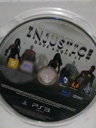 Jogo Injustice Gods Among Us Ps3 Midia Fisica Pt/br R$59,99 (Usado)