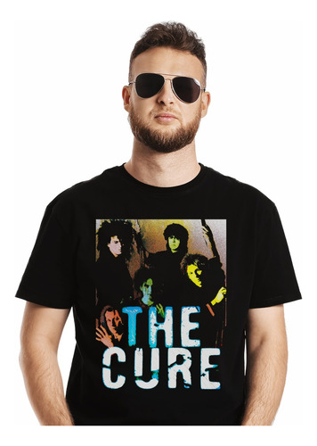 Polera The Cure Live Poster Pop Impresión Directa