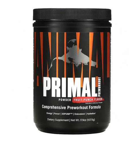 Pre Entreno Animal Primal Powder Universal 25 Porciones