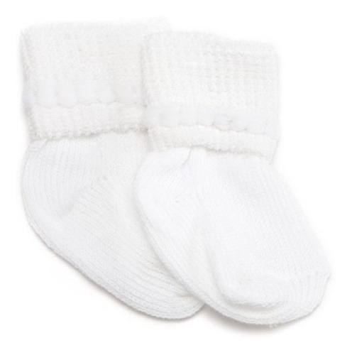 Jefferies Socks Rockabye Bootie 6 Pack Blanco