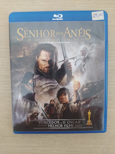 Blu Ray O Senhor Dos Anéis O Retorno Do Rei