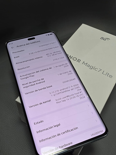 Honor Magic 7 Lite 5g Cian Cian (Usado)