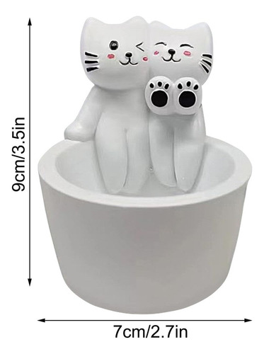 Portavelas De Gato, Portavelas De Gatito De Dibujos Animados