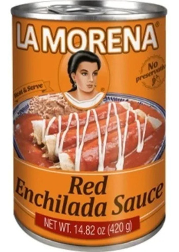 La Morena® Salsa Roja Enchilada 420g. | Casa México