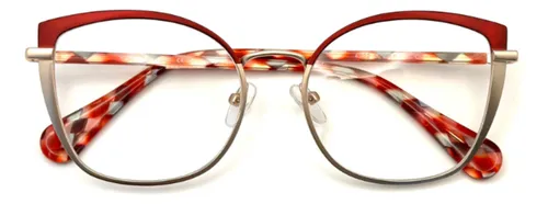 Lentes Ópticos Emma Rojo York Eyewear