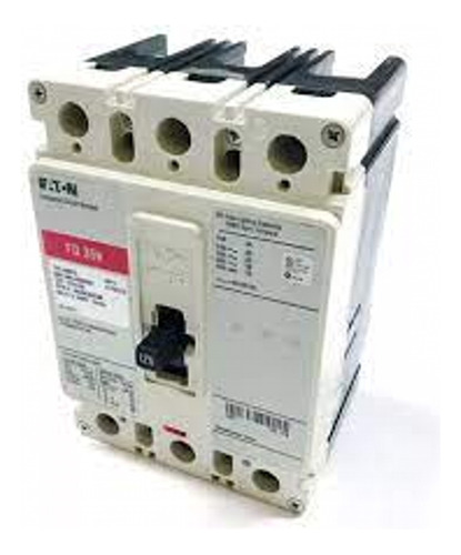 Breaker Industrial Tqd 3 X 125 Amp  Marca Eaton