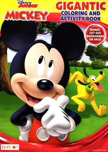 Mickey Minnie Mouse De Disney Junior Gigantic Para Colorear