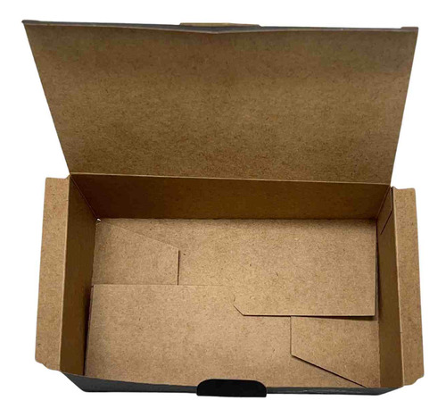 Embalagem Delivery | Caixa Para Combos Lanches - 50 Unidades