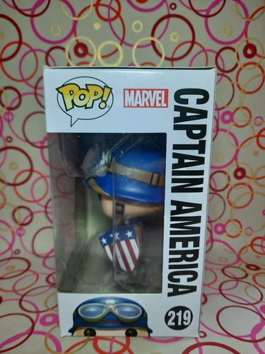 Funko Pop Capitan America Eccc El Primer Vengador Exclusive