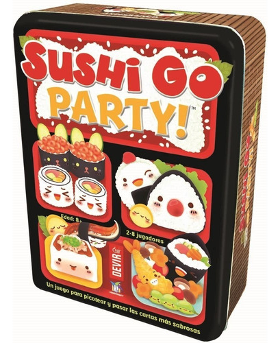 Juego De Mesa Sushi Go Party! Original Devir