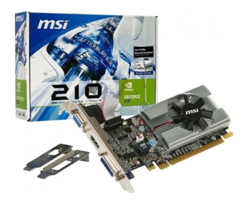 Tarjeta De Video Msi N210-md1g/d3 1gb Ddr3 Pciexpress Hdmi