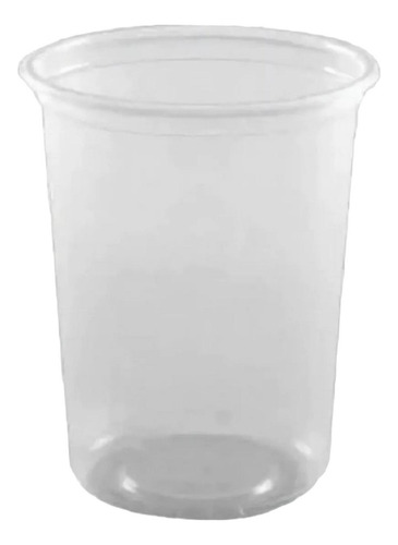 Envase De 1 Un Litro Vaso Marca Reyma Con 25 Piezas Transparente