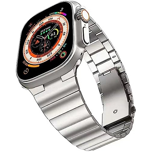 Niziruoup Banda De Metal Compatible Con Apple Watch Ultra Ba