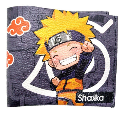 Imagen 1 de 5 de Billetera Shakka Naruto Chibi Muy Lejano