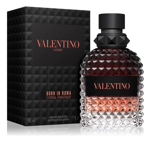 Perfume Valentino Uomo Born In Roma Coral Fantasy 50 Ml Ub