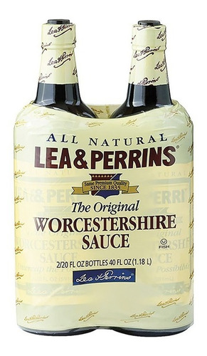 Salsa Worcestershire Lea & Perrins X 2 - - Ml A $66