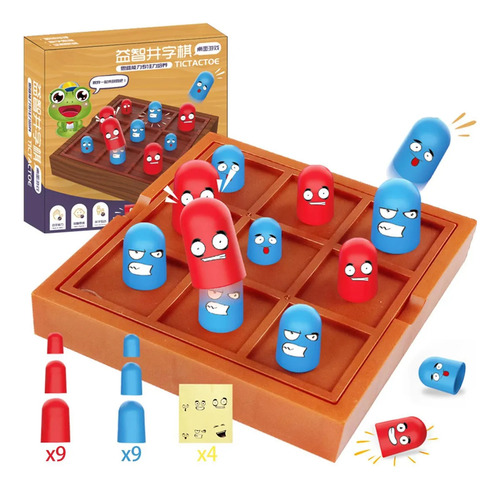 Juego De Tic Tac Toe, Juguetes Para Interiores Y Exteriores,