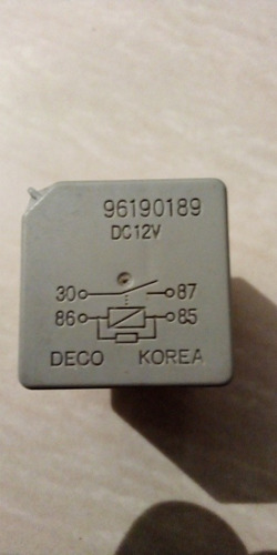 Relé Relato Deco Korea 96190189 Dc 12v