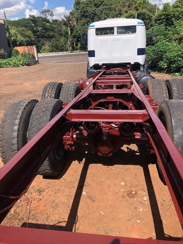 Imagem 7 de 14 de Caminhão Mb 2220 6x4 Pneus Sem Câmara No Chassis Ano 1988
