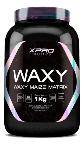 Waxy Maize Matrix 1kg Natural - Xpro Nutrition Sabor Sem Sabor