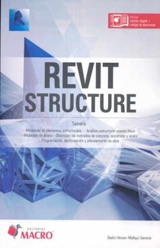 Libro Revit Structure De Badin Heisen Mallqui Saravia