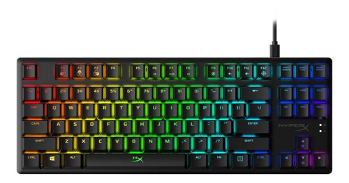 Teclado Gamer Hyperx Alloy Origins Core Abs - Us Hx Red