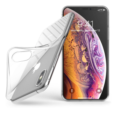 Protector iPhone X Funda Estuche En Silicona Transparente