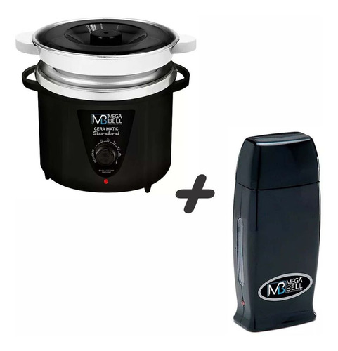 Kit Panela Termocera Megabell 900g C. Refil + Apare. Roll On