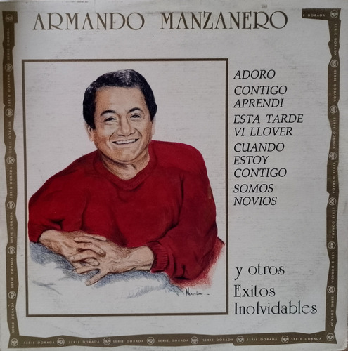 Armando Manzanero - Serie Dorada Y Otros Exitos. Lp Album