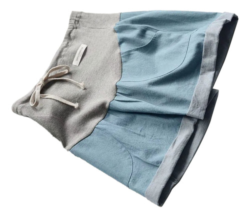 Pantalones Cortos De Mezclilla Para Maternidad Con Cordón Fi