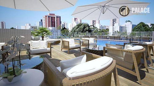 Apartamento Com 1 Dormitório À Venda, 62 M² Por R$ 263.000,00 - Caiçara - Praia Grande/sp - Ap1090
