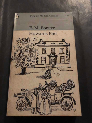 Antiguo Libro Howards End. E M Forster. 53929