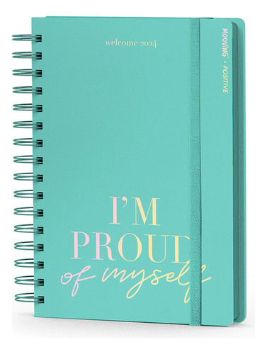 Agenda Anual 15x21 Cm  Diaria - Positive