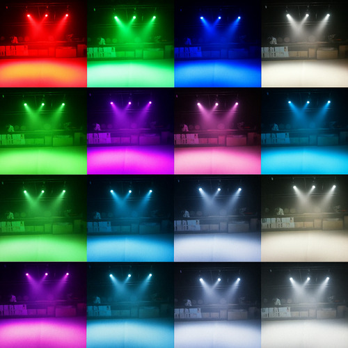 Kit 4 Moving Head Led Spot Beam 90w Rgb Bivolt Profissional