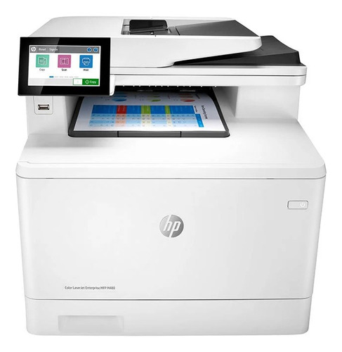 Impresora Hp Color Laserjet Enterprise Mfp M480f Ina