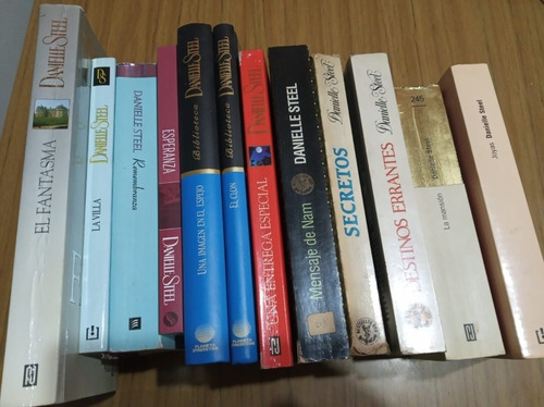 Danielle Steel X 12 Joyas La Mansion La Villa El Clon Yotros (Usado)