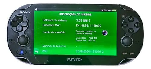 Sony Ps Vita Fat 3g Wi-fi Completo Veja Nas Fotos Descrição