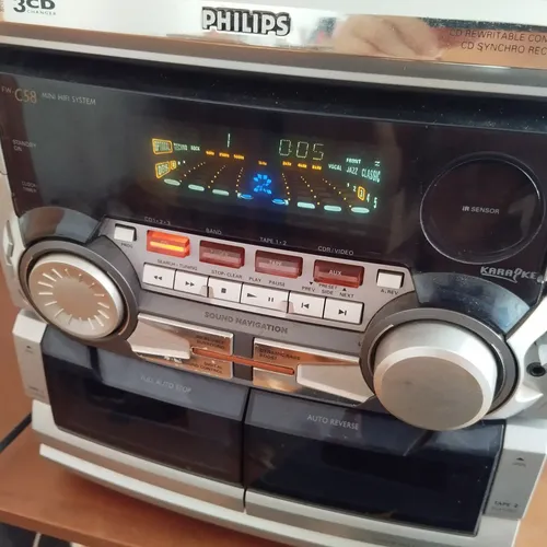 Mini System Philips Fw C58 Atenção Sem As Caixas | MercadoLivre